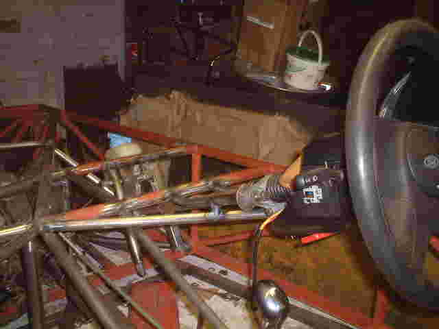 Steering and pedals 12 Feb 06